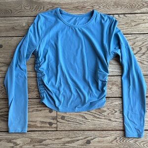 lululemon athletica Blue Long Sleeve Top
